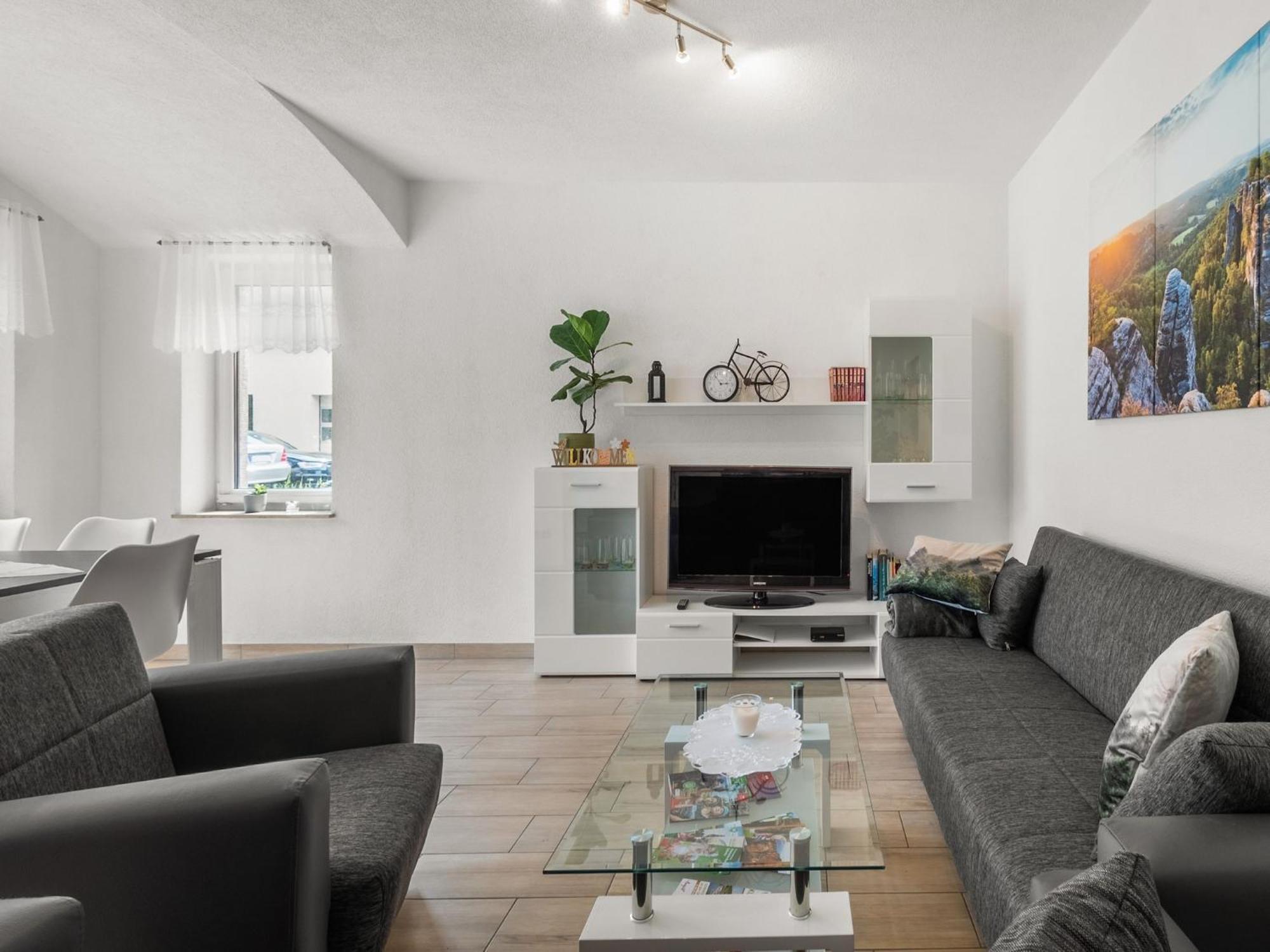 Modern Apartment In Sebnitz With A Terrace In Sebnitz Exteriér fotografie
