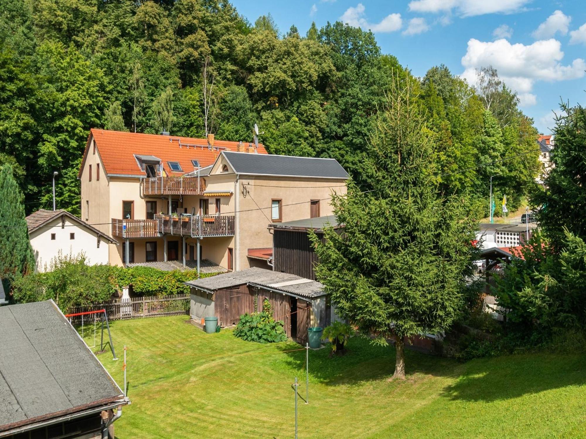 Modern Apartment In Sebnitz With A Terrace In Sebnitz Exteriér fotografie