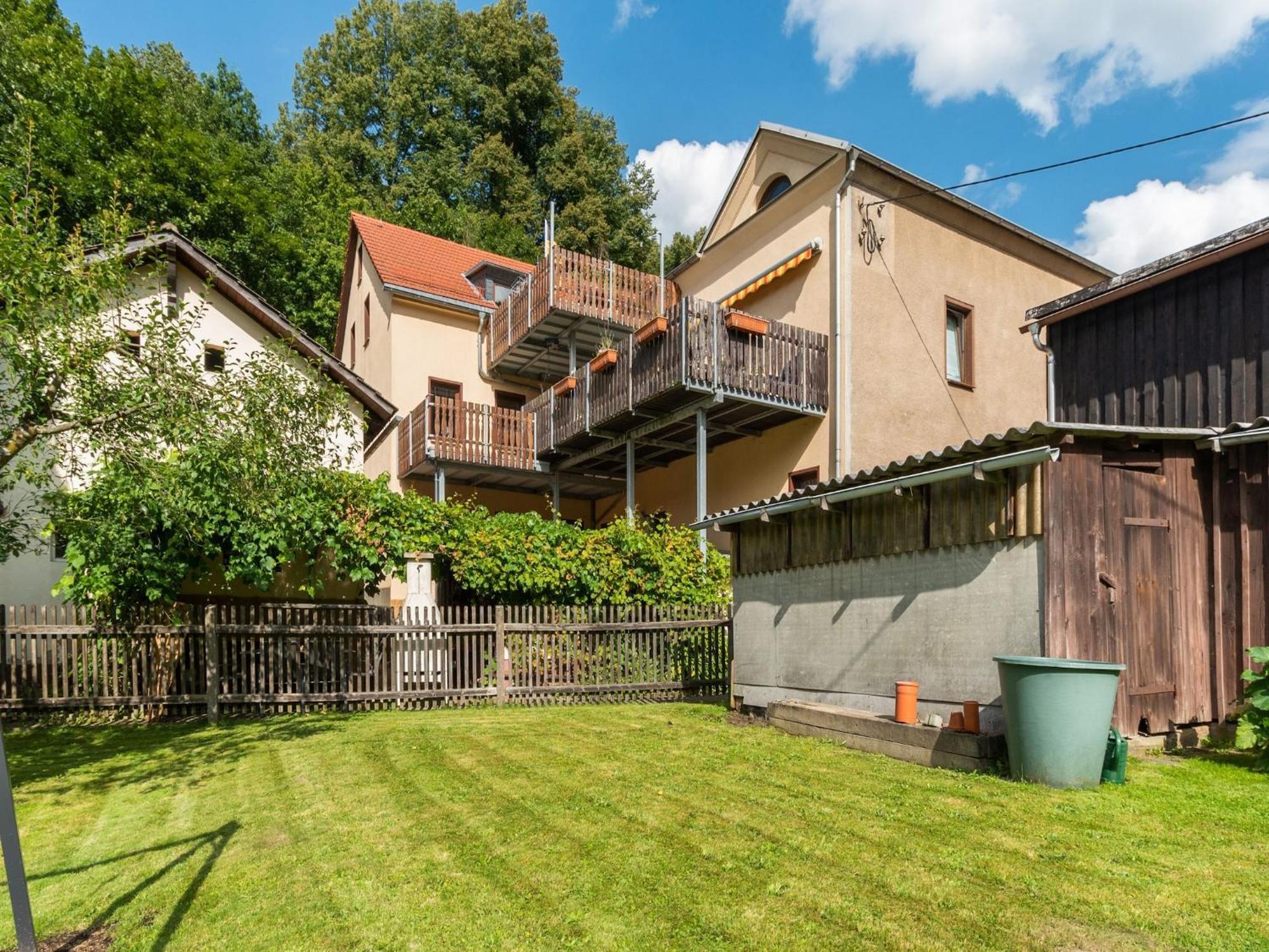 Modern Apartment In Sebnitz With A Terrace In Sebnitz Exteriér fotografie